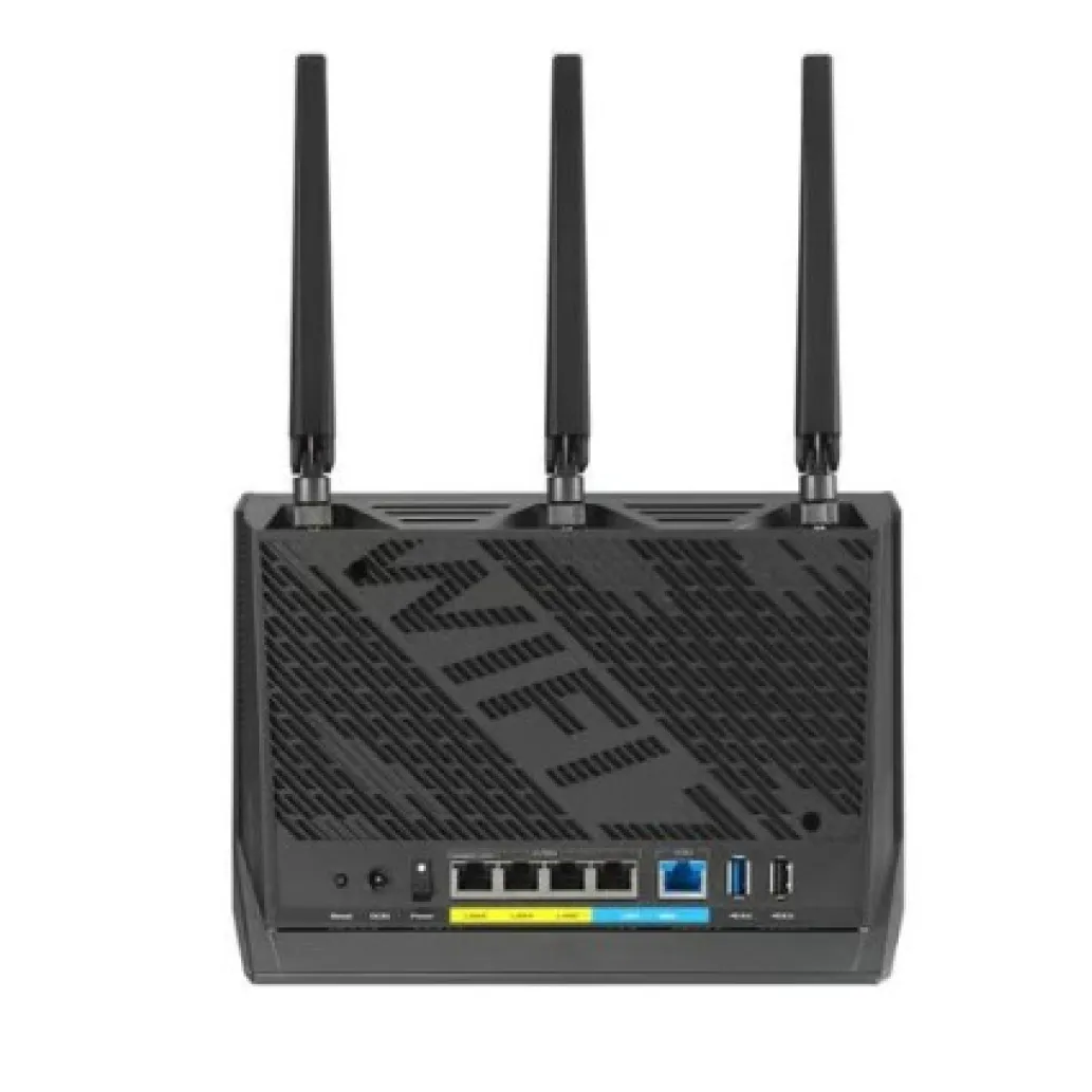 Usmerjevalnik brezžični Asus RT-BE86U WiFi7 802.11be BE6800 10000Mbit/s MU-MIMO 4xLAN 3x antena (90IG08W0-MO9A0V) Usmerjevalnik brezžični Asus RT-BE86U WiFi7 802.11be BE6800 10000Mbit/s MU-MIMO 4xLAN 3x antena (90IG08W0-MO9A0V)