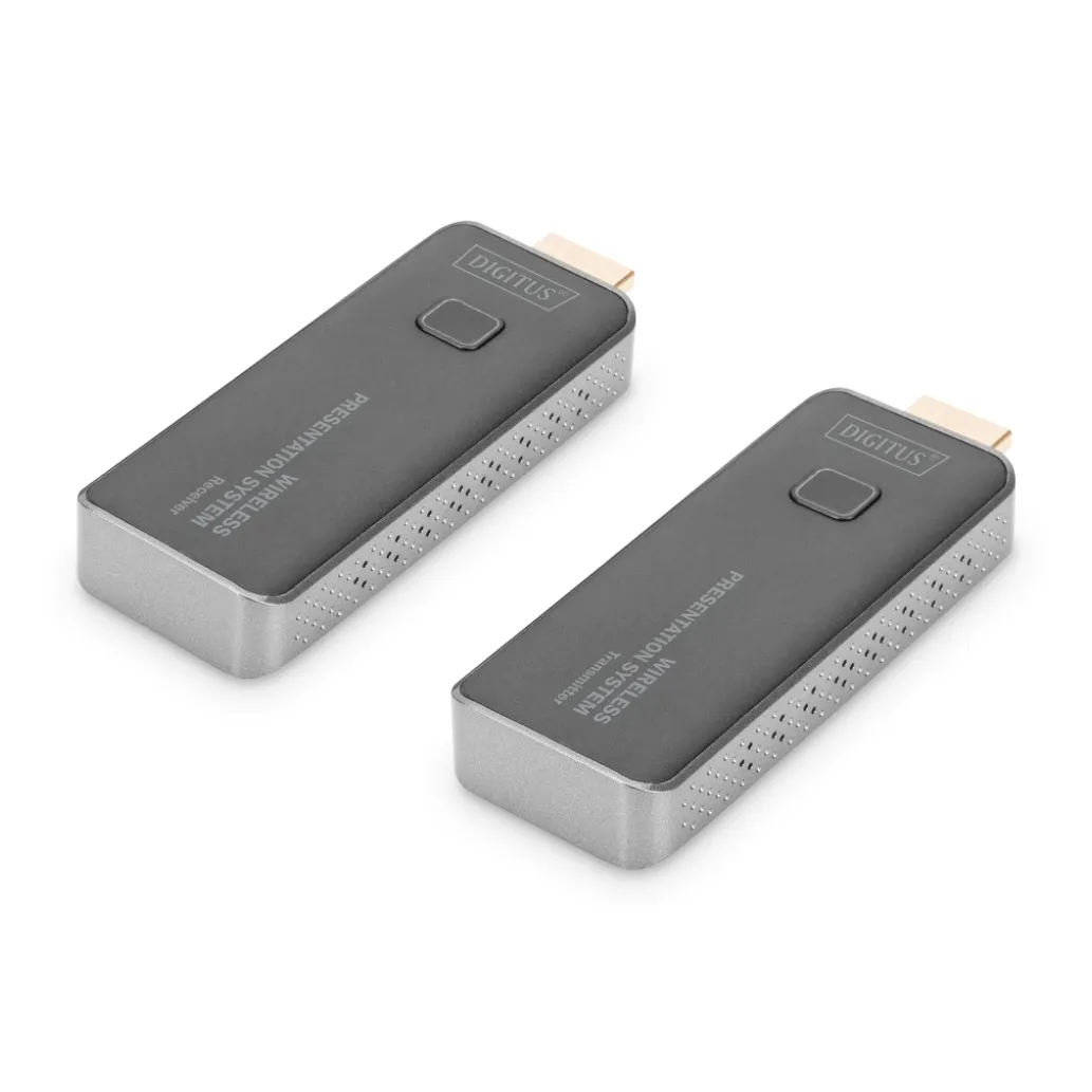 Brezžični ojačevalec signala HDMI SET Click & Present MINI Digitus (DS-55319) Brezžični ojačevalec signala HDMI SET Click & Present MINI Digitus (DS-55319)