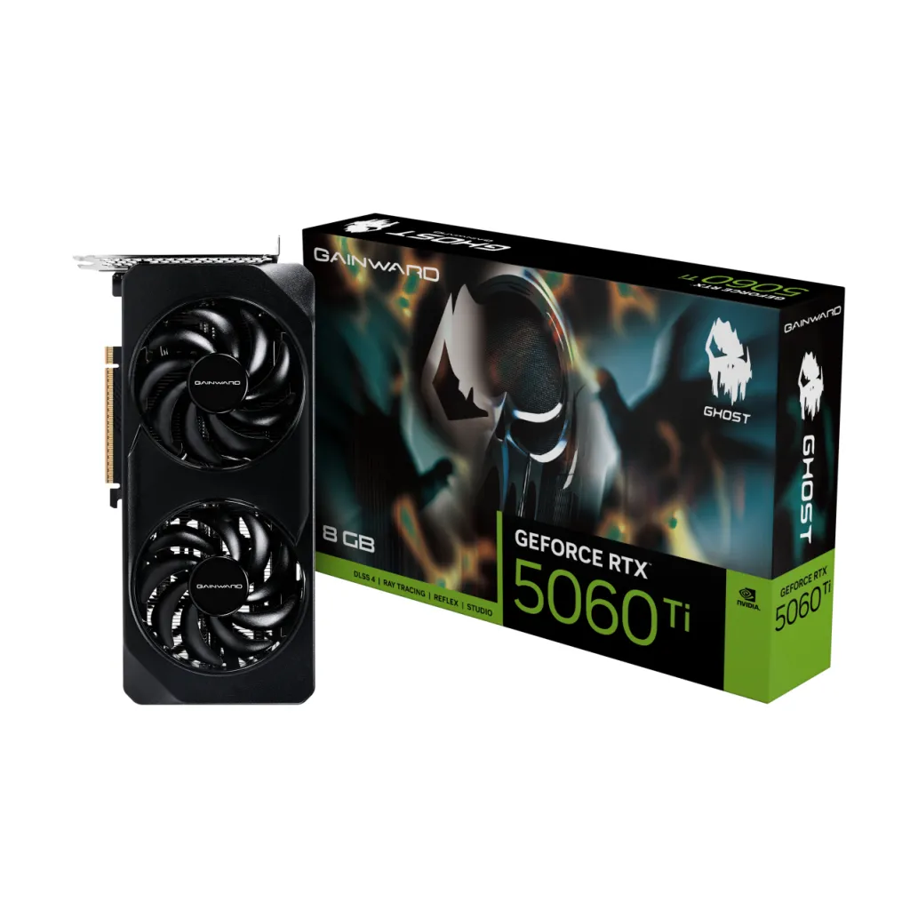 Grafična kartica nVidia RTX5060Ti Gainward Ghost - 8GB GDDR7 (NE7506T019P1-GB2062B) Grafična kartica nVidia RTX5060Ti Gainward Ghost - 8GB GDDR7 (NE7506T019P1-GB2062B)