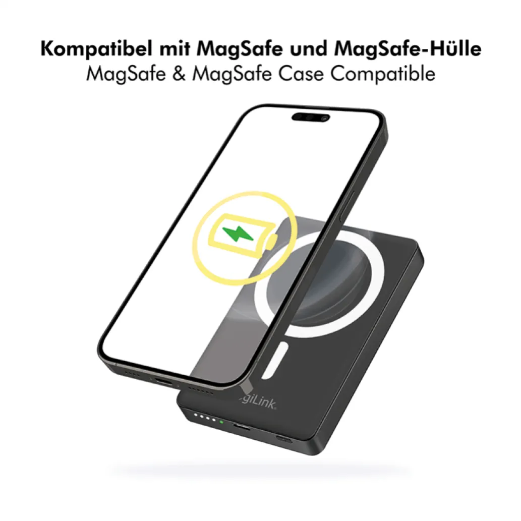 Prenosna baterija Logilink 10000mAh 20W PD USB-C črn (PA0391) Prenosna baterija Logilink 10000mAh 20W PD USB-C črn (PA0391)