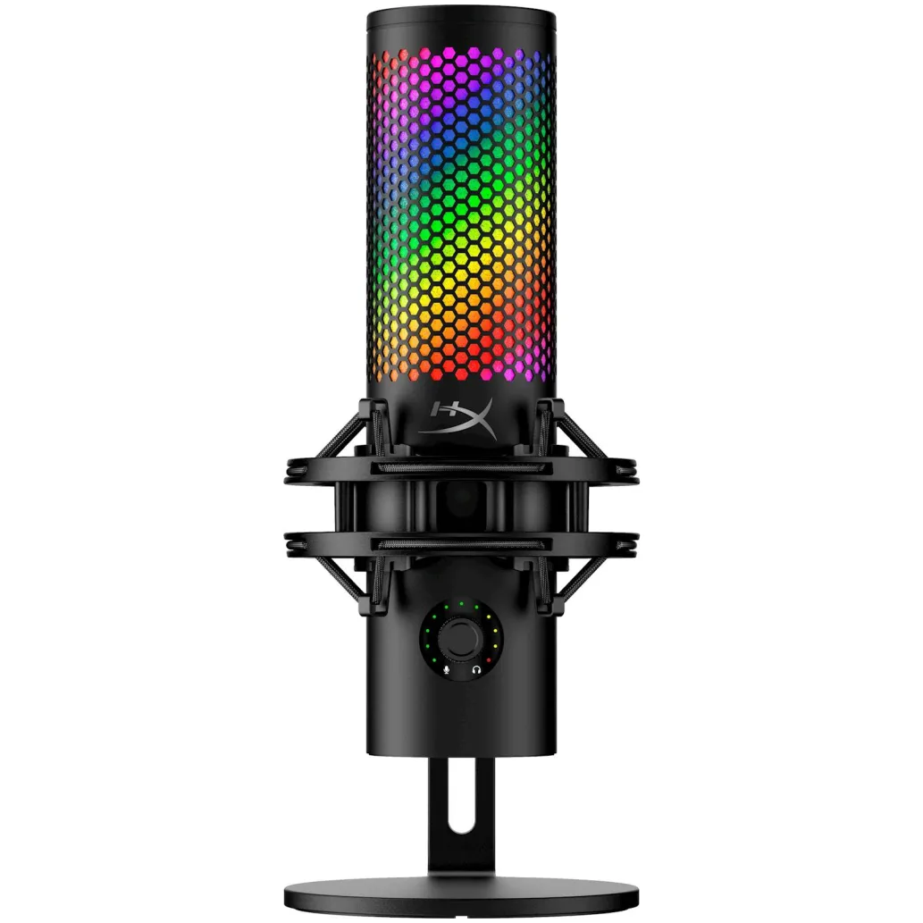 Žični mikrofon USB-C HP HyperX QuadCast 2 S s stojalom (9A273AA) Žični mikrofon USB-C HP HyperX QuadCast 2 S s stojalom (9A273AA)