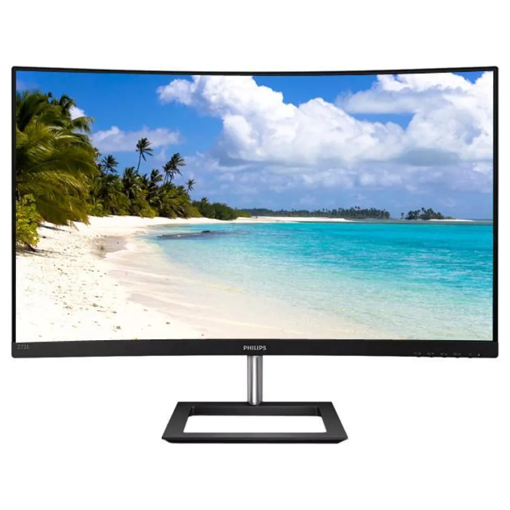 Monitor Philips 68,5 cm (27,0") 272E1CA 1920x1080 Curved 75Hz VA 4ms VGA HDMI DisplayPort zvočniki FreeSync Monitor Philips 68,5 cm (27,0") 272E1CA 1920x1080 Curved 75Hz VA 4ms VGA HDMI DisplayPort zvočniki FreeSync