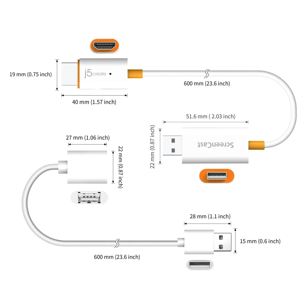 Brezžični adapter FHD j5create JVAW56-N za zrcaljenje slike na TV iz iOS, Android, Windows… Brezžični adapter FHD j5create JVAW56-N za zrcaljenje slike na TV iz iOS, Android, Windows…