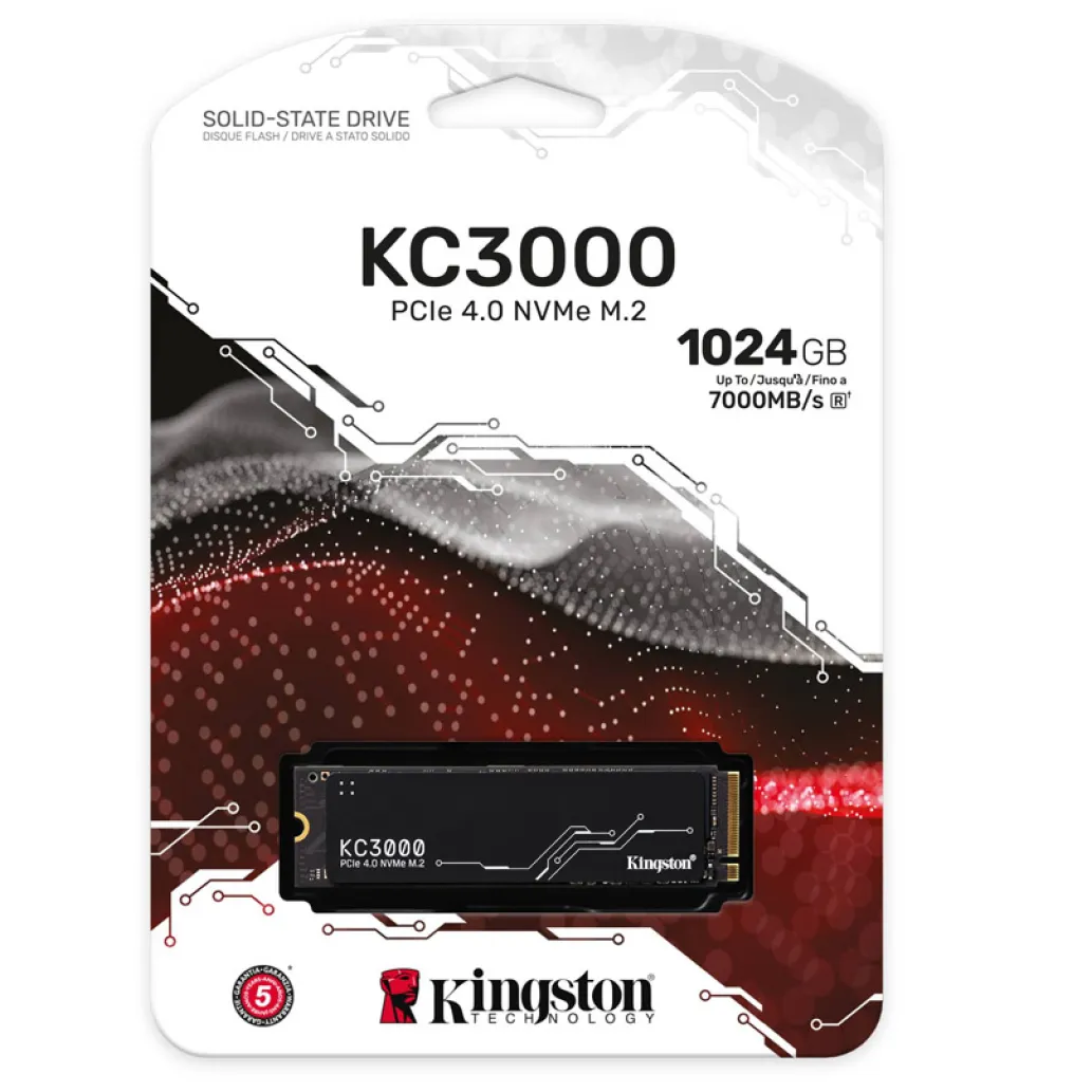 Disk SSD M.2 NVMe PCIe 4.0 1TB Kingston SKC3000S 2280 7000/6000MB/s (SKC3000S/1024G) Disk SSD M.2 NVMe PCIe 4.0 1TB Kingston SKC3000S 2280 7000/6000MB/s (SKC3000S/1024G)