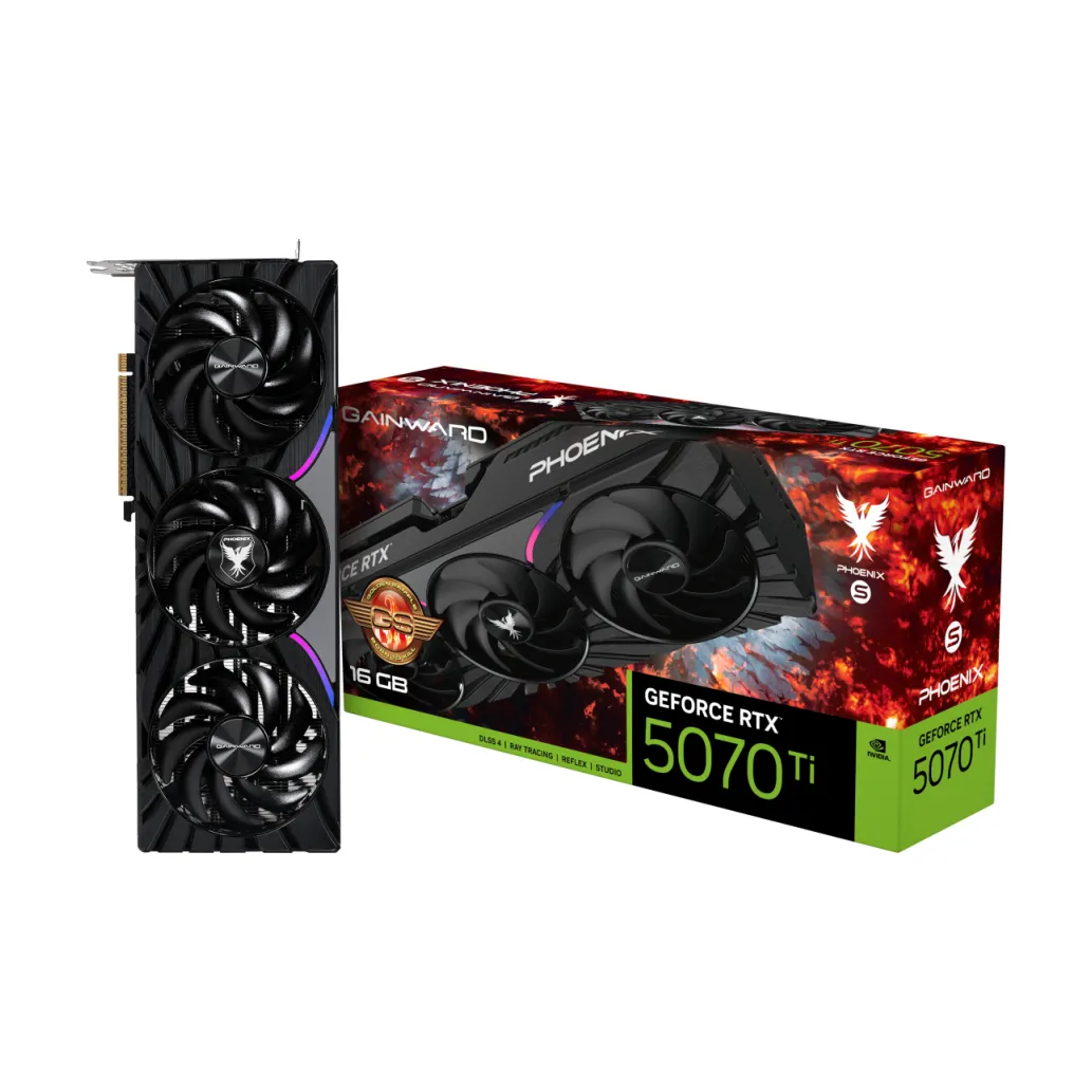 Grafična kartica nVidia RTX5070Ti Gainward Phoenix-S GS - 16GB GDDR7 (NE7507TS19T2-GB2031K) Grafična kartica nVidia RTX5070Ti Gainward Phoenix-S GS - 16GB GDDR7 (NE7507TS19T2-GB2031K)