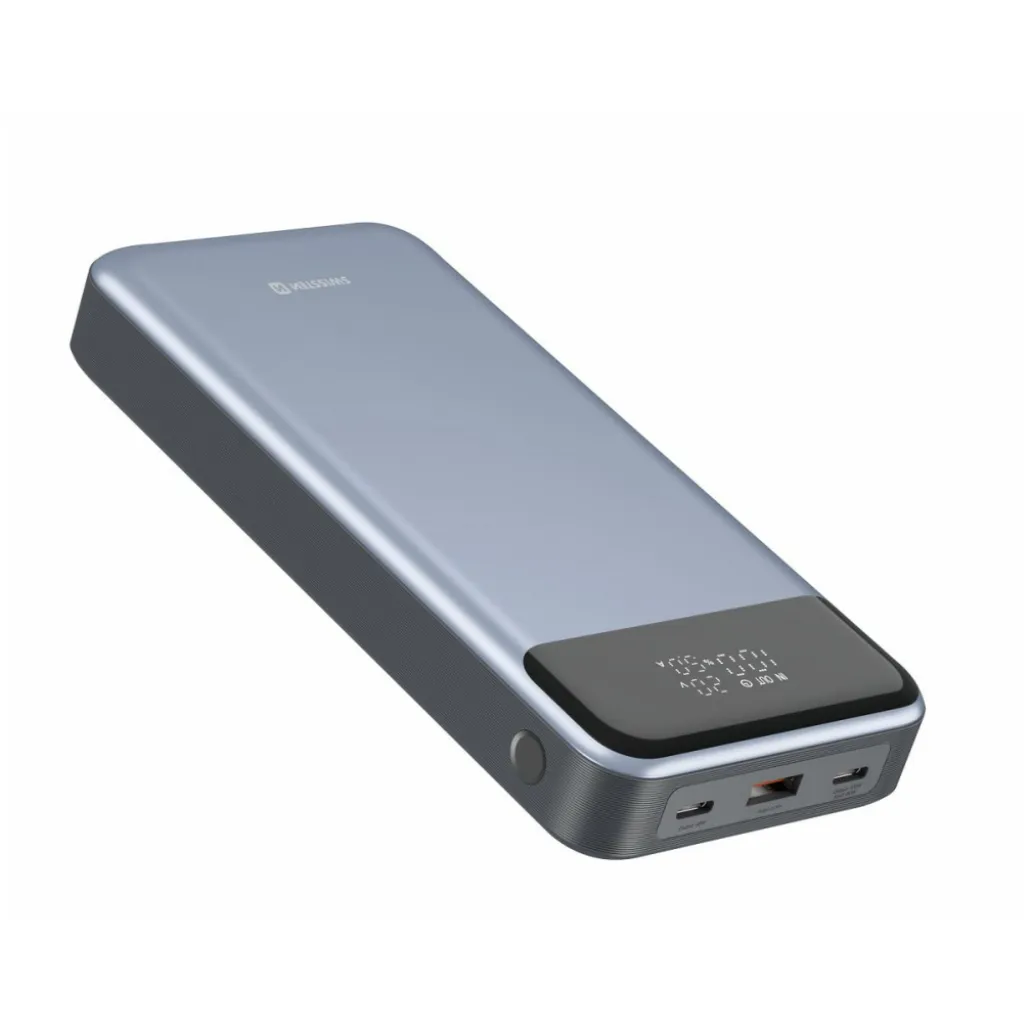Prenosna baterija Swissten 30000mAH 133W PD 2xUSB-C USB-A (22013917) Prenosna baterija Swissten 30000mAH 133W PD 2xUSB-C USB-A (22013917)