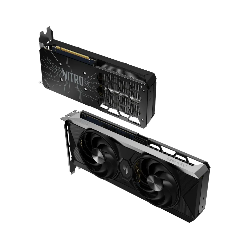 Grafična kartica Intel Arc B580 Acer Nitro OC - 12GB GDDR6 | 1xHDMI 2.1 3xDisplayport 2.1 (DP.Z4BWW.P01) Grafična kartica Intel Arc B580 Acer Nitro OC - 12GB GDDR6 | 1xHDMI 2.1 3xDisplayport 2.1 (DP.Z4BWW.P01)