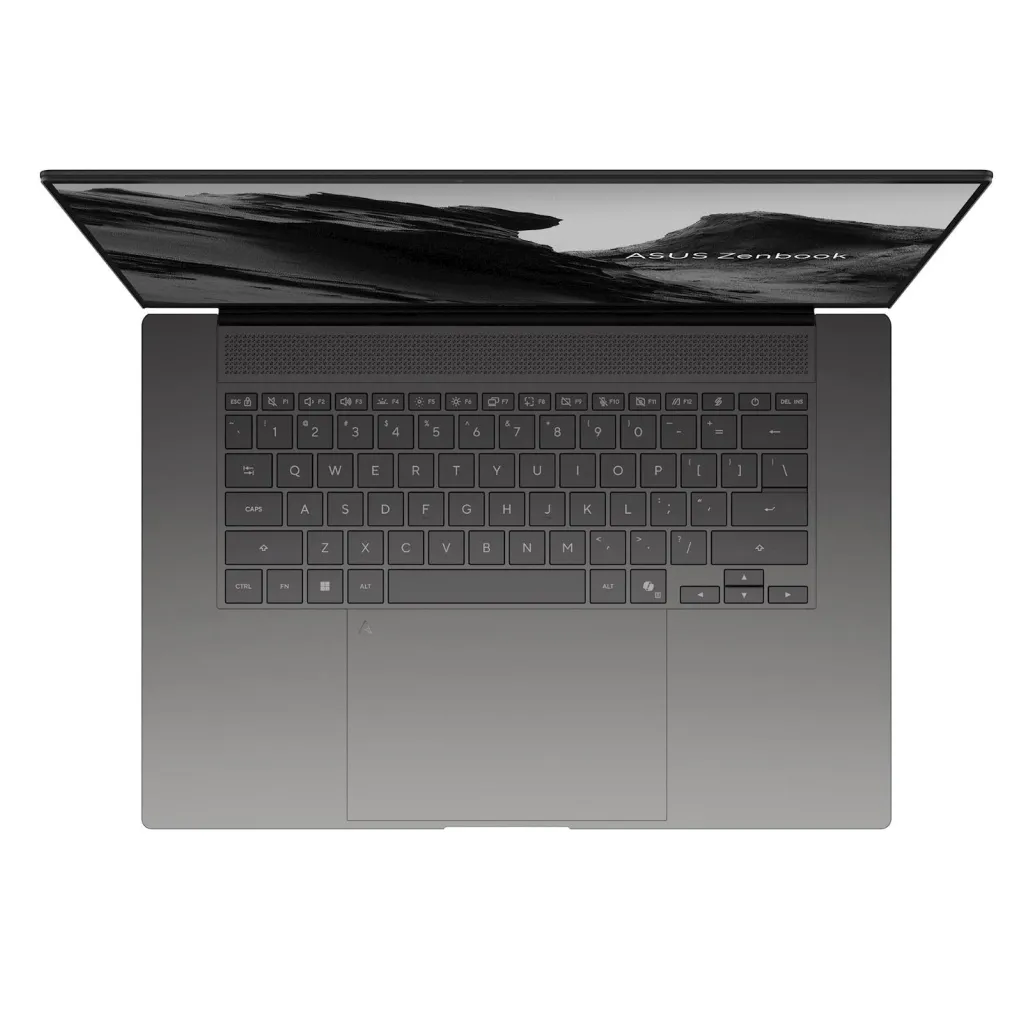Prenosnik Asus 40,64 cm (16,0") Zenbook S16 2880x1800 OLED na dotik 500nit 120Hz Ryzen AI 9 465/32GB/SSD2TB/BL/AI Chip: 50 TOPs/CER-ALU/AMD Radeon 880M/Win11Pro (90NB17H6-M00DW0) Prenosnik Asus 40,64 cm (16,0") Zenbook S16 2880x1800 OLED na dotik 500nit 120Hz Ryzen AI 9 465/32GB/SSD2TB/BL/AI Chip: 50 TOPs/CER-ALU/AMD Radeon 880M/Win11Pro (90NB17H6-M00DW0)