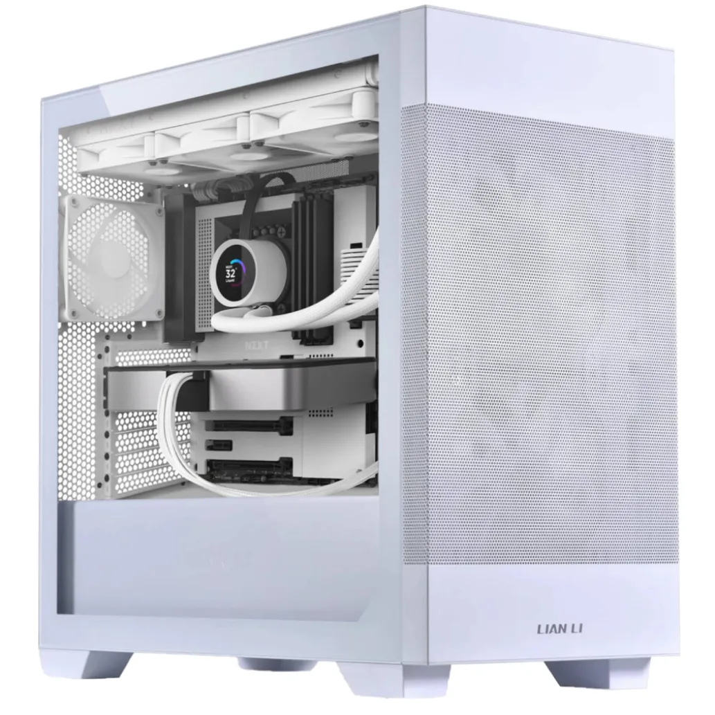 Obvezna osnova serije S7X (Ohišje Lian Li 205M Mesh bel, A-testiranje, ventilatorji, zaščitne mrežice, feriti, sestava po pravilih stroke) Obvezna osnova serije S7X (Ohišje Lian Li 205M Mesh bel, A-testiranje, ventilatorji, zaščitne mrežice, feriti, sestava po pravilih stroke)