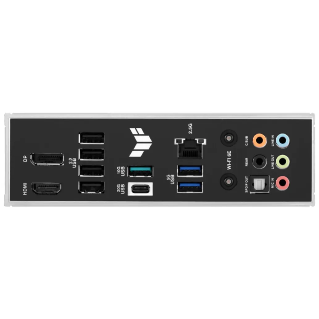 Osnovna plošča 1700 Asus TUF Gaming B760M-Plus WIFI II microATX 1xHDMI 2.1 1xDisplayPort 1.4 Osnovna plošča 1700 Asus TUF Gaming B760M-Plus WIFI II microATX 1xHDMI 2.1 1xDisplayPort 1.4