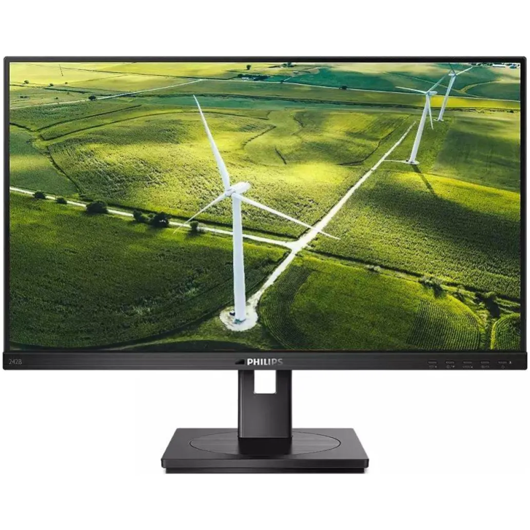 Monitor Philips 60,5 cm (23,8") 242B1G 1920x1080 IPS 4ms VGA DVI HDMI DisplayPort 4xUSB3.2 Pivot Zvočniki 3H sRGB102% Monitor Philips 60,5 cm (23,8") 242B1G 1920x1080 IPS 4ms VGA DVI HDMI DisplayPort 4xUSB3.2 Pivot Zvočniki 3H sRGB102%