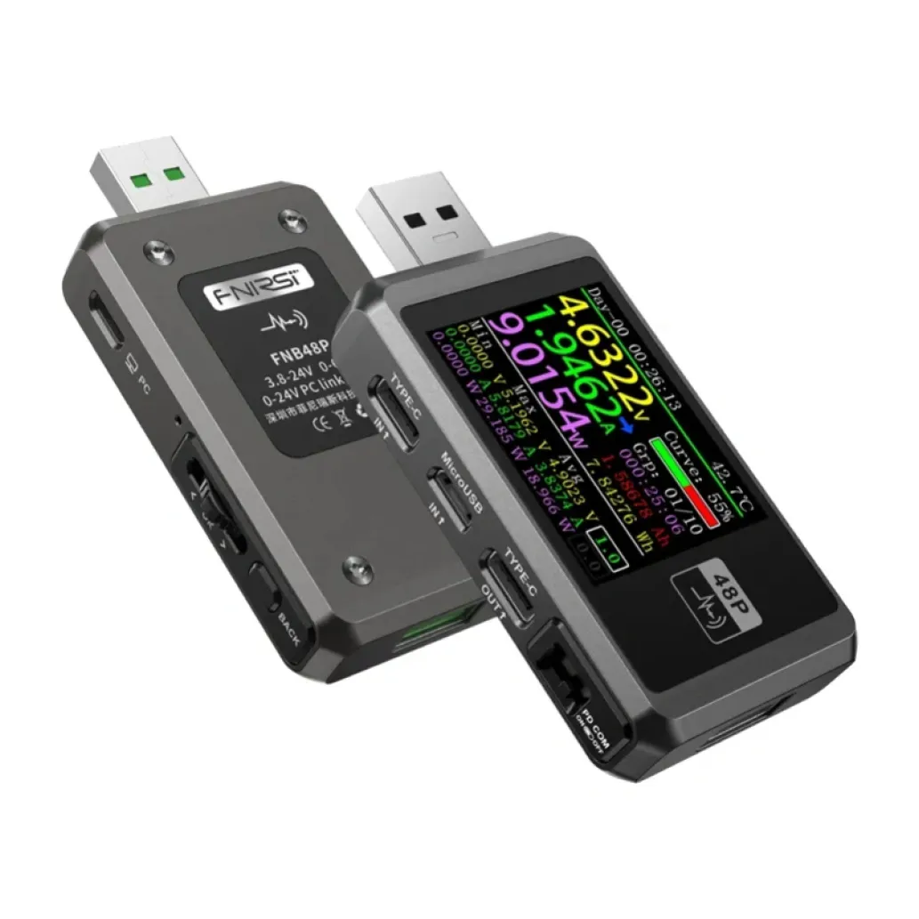 Tester USB napajanja TipC TipA Mikro FNIRSI (FNB48P) Tester USB napajanja TipC TipA Mikro FNIRSI (FNB48P)