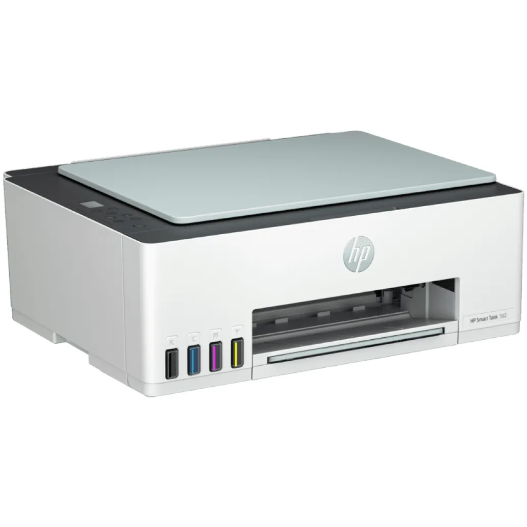 Tiskalnik multifunkcijski brizgalni barvni HP Smart Tank 582 A4 enostransko skeniranje USB WiFi 22ppm Cashback 1.8.2025-31.10.2026 - 20€ (4A8D6A) Tiskalnik multifunkcijski brizgalni barvni HP Smart Tank 582 A4 enostransko skeniranje USB WiFi 22ppm Cashback 1.8.2025-31.10.2026 - 20€ (4A8D6A)