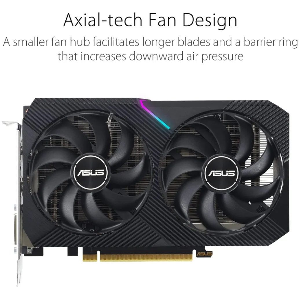 Grafična kartica nVidia RTX3050 Asus Dual V2 - 8GB GDDR6 (90YV0GH7-M0NA00) Grafična kartica nVidia RTX3050 Asus Dual V2 - 8GB GDDR6 (90YV0GH7-M0NA00)