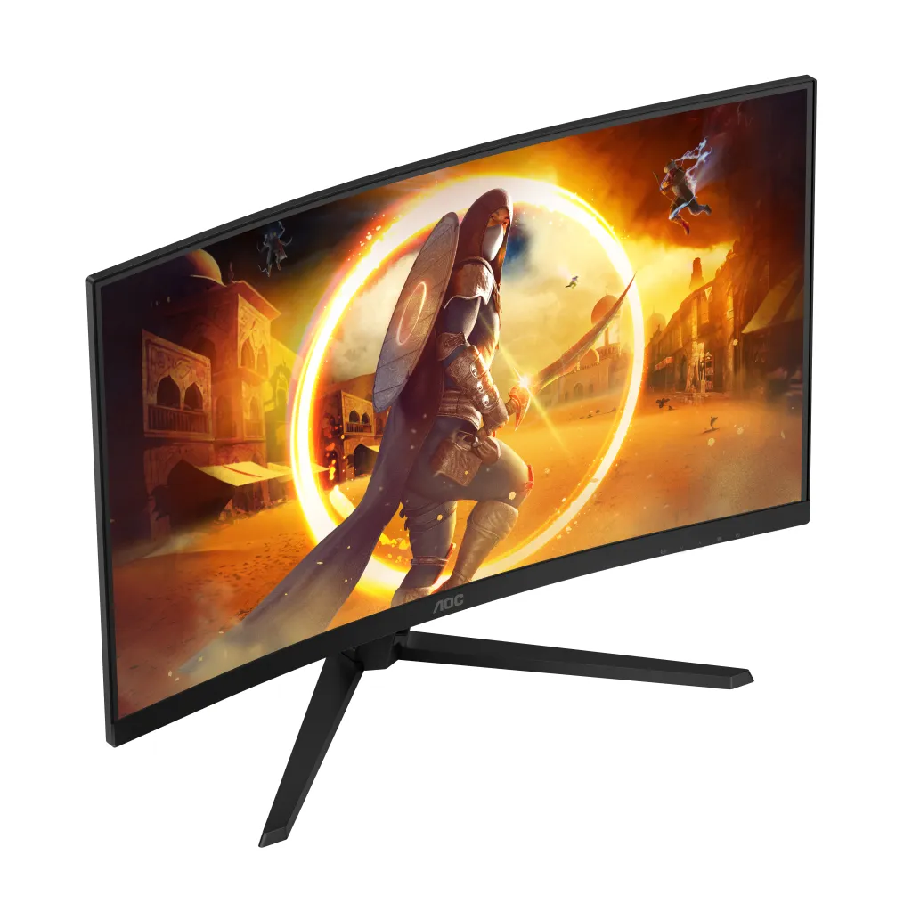 Monitor AOC 80 cm (31,5") CQ32G4VE 2560x1440 Curved Gaming 180Hz Fast-VA 0,5ms 2xHDMI DisplayPort sRGB124,2% AdaptiveSync HDR10 Monitor AOC 80 cm (31,5") CQ32G4VE 2560x1440 Curved Gaming 180Hz Fast-VA 0,5ms 2xHDMI DisplayPort sRGB124,2% AdaptiveSync HDR10