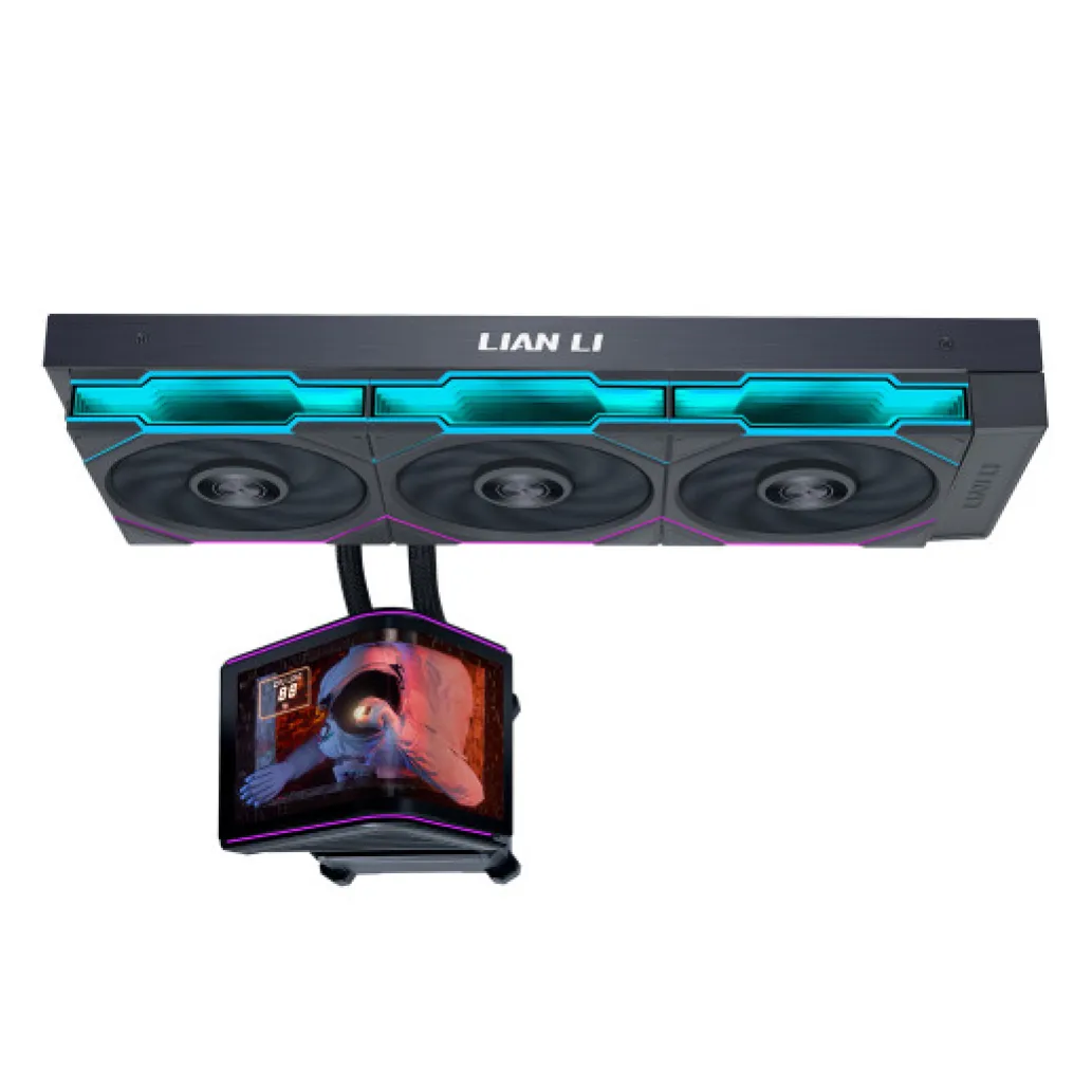 Vodno hlajenje Lian-Li HydroShift II OLED Curved 360 TL FLEX - 360mm RGB črna (GHS2OLDC36TB) Vodno hlajenje Lian-Li HydroShift II OLED Curved 360 TL FLEX - 360mm RGB črna (GHS2OLDC36TB)