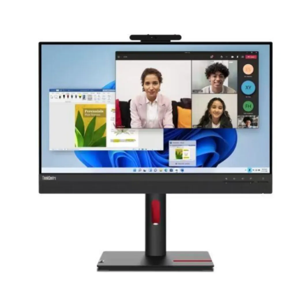 Monitor Lenovo 60,5 cm (23,8") TIO24 G5 1920x1080 60Hz IPS 4ms HDMI DisplayPort USB-C 90W USB3.2 Pivot Kamera Zvočniki 2x3W sRGB99% KVM Monitor Lenovo 60,5 cm (23,8") TIO24 G5 1920x1080 60Hz IPS 4ms HDMI DisplayPort USB-C 90W USB3.2 Pivot Kamera Zvočniki 2x3W sRGB99% KVM