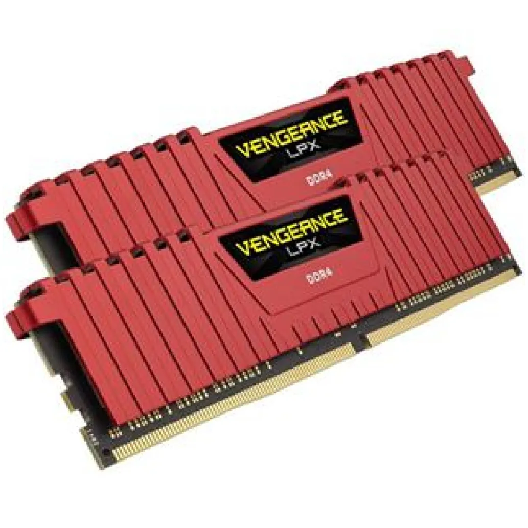 DDR4-16GB 3000MHz CL15 KIT (2x 8GB) Corsair Vengeance (CMK16GX4M2B3000C15R) DDR4-16GB 3000MHz CL15 KIT (2x 8GB) Corsair Vengeance (CMK16GX4M2B3000C15R)