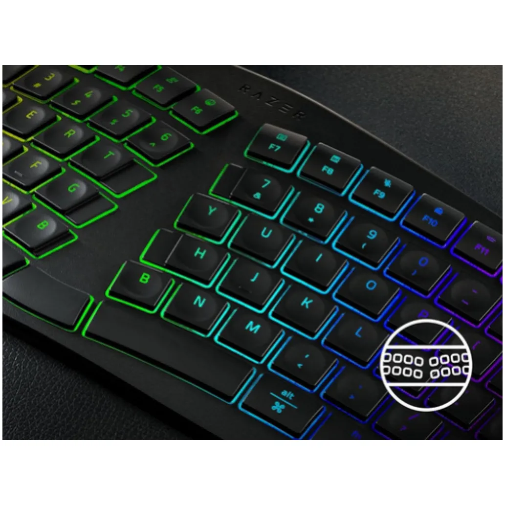 Tipkovnica brezžična Bluetooth USB-C Razer Pro Type Ergo US | SLO gravura črna RGB (RZ03-05440100-R3M1) Tipkovnica brezžična Bluetooth USB-C Razer Pro Type Ergo US | SLO gravura črna RGB (RZ03-05440100-R3M1)