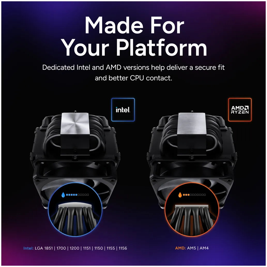 Zračni hladilnik Cooler Master V8 ACE 3DHP - 167,3mm črna (MAM-T6HA-225PK-RB) Zračni hladilnik Cooler Master V8 ACE 3DHP - 167,3mm črna (MAM-T6HA-225PK-RB)