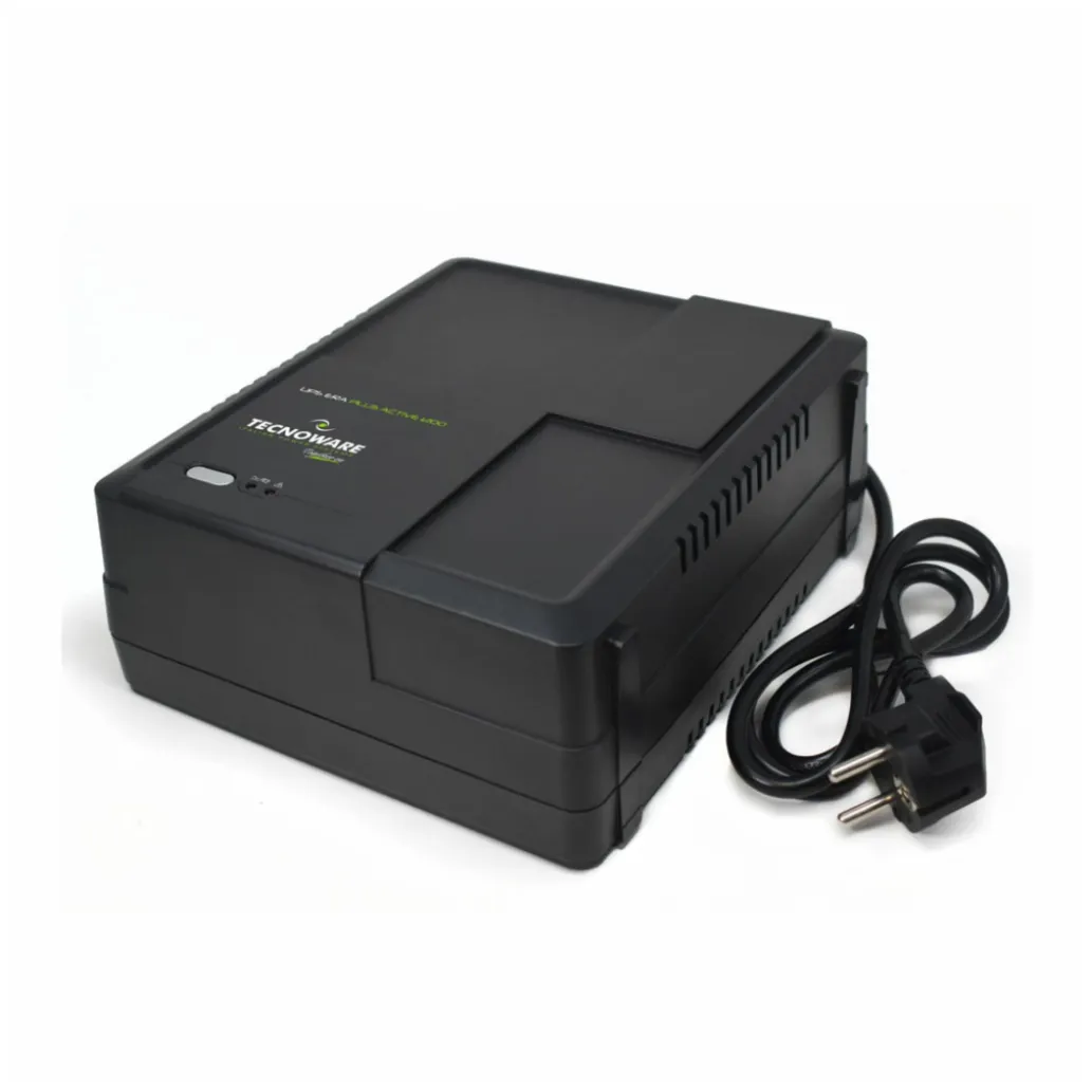 UPS Tecnoware ERA PLUS ACTIVE Line-Interactive 1200VA/840W 12V 9,0Ah 2x220V (FGCERAPLAT1202SCH) UPS Tecnoware ERA PLUS ACTIVE Line-Interactive 1200VA/840W 12V 9,0Ah 2x220V (FGCERAPLAT1202SCH)