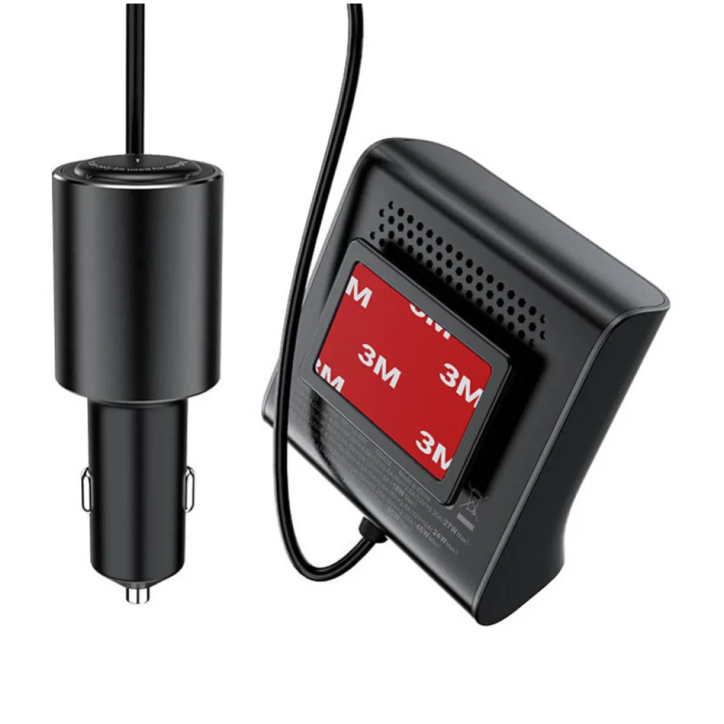Avto polnilec 12V/24V => 3x USB-A + USB-C 90W PD3 + PPS + QC3 Acefast (B8) Avto polnilec 12V/24V => 3x USB-A + USB-C 90W PD3 + PPS + QC3 Acefast (B8)