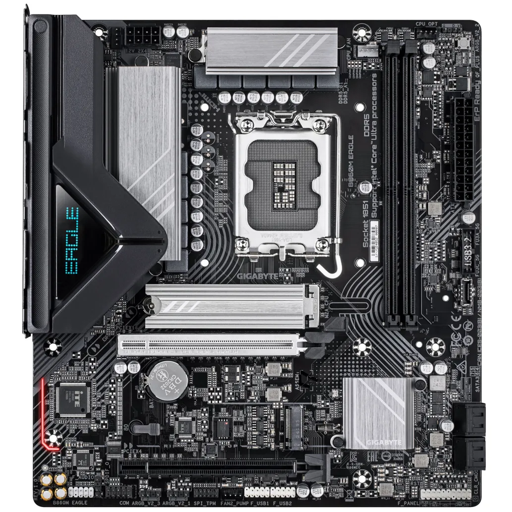 Osnovna plošča LGA1851 GigaByte B860M Eagle microATX 1xHDMI 2.1 1xDisplayPort 2.1 Osnovna plošča LGA1851 GigaByte B860M Eagle microATX 1xHDMI 2.1 1xDisplayPort 2.1