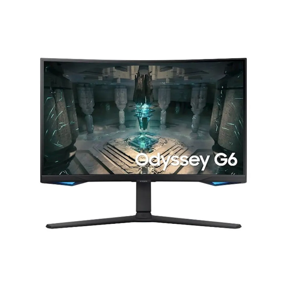 Monitor Samsung 68,6 cm (27,0") S27BG650EU 2560x1440 Curved Gaming Tizen 240Hz VA 1ms 2xHDMI DisplayPort USB3.0 Pivot Zvočniki FreeSync Premium PRO BT WiFi RJ45 HDR600 OdysseyG6 Monitor Samsung 68,6 cm (27,0") S27BG650EU 2560x1440 Curved Gaming Tizen 240Hz VA 1ms 2xHDMI DisplayPort USB3.0 Pivot Zvočniki FreeSync Premium PRO BT WiFi RJ45 HDR600 OdysseyG6