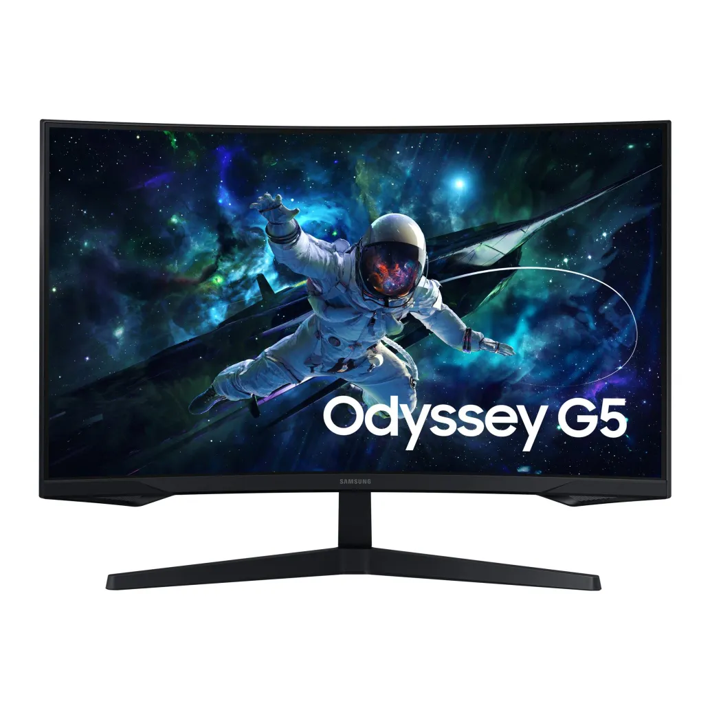 Monitor Samsung 80 cm (31,5") S32CG554EU 2560x1440 Curved Gaming 165Hz VA 1ms HDMI DisplayPort FreeSync HDR10+ OdysseyG5 Monitor Samsung 80 cm (31,5") S32CG554EU 2560x1440 Curved Gaming 165Hz VA 1ms HDMI DisplayPort FreeSync HDR10+ OdysseyG5