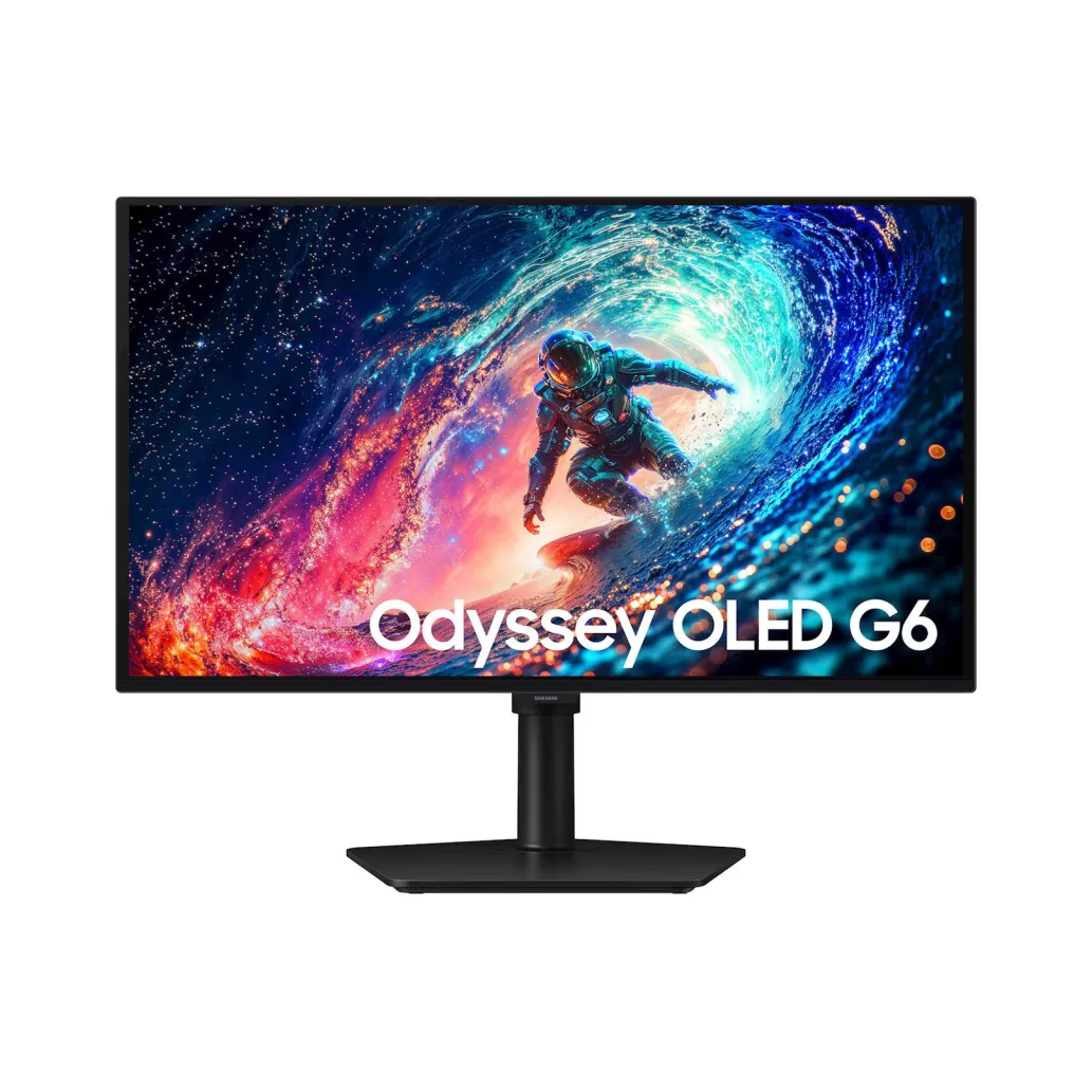 Monitor Samsung 68,6 cm (27,0") S27HG612SU 2560x1440 Gaming 240Hz OLED 0,03ms HDMI DisplayPort Pivot FreeSync Premium HDR10+ Gaming Odyssey OLED G6 Monitor Samsung 68,6 cm (27,0") S27HG612SU 2560x1440 Gaming 240Hz OLED 0,03ms HDMI DisplayPort Pivot FreeSync Premium HDR10+ Gaming Odyssey OLED G6