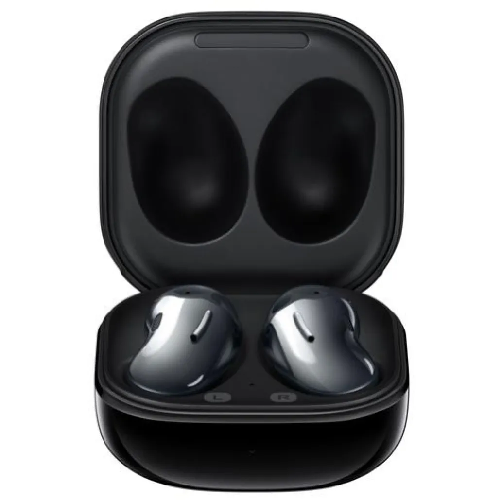 Slušalke brezžične ušesne Bluetooth stereo Samsung Galaxy Buds Live R180 Mystic črne EU (SM-R180NZKAEUE) Slušalke brezžične ušesne Bluetooth stereo Samsung Galaxy Buds Live R180 Mystic črne EU (SM-R180NZKAEUE)