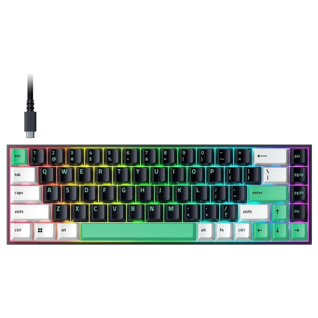 Gaming Tipkovnica USB-C/A Razer Reclusa X Mini 65% SLO | SLO gravura večbarvna RGB (RZ03-05980100-R3M1) Gaming Tipkovnica USB-C/A Razer Reclusa X Mini 65% SLO | SLO gravura večbarvna RGB (RZ03-05980100-R3M1)