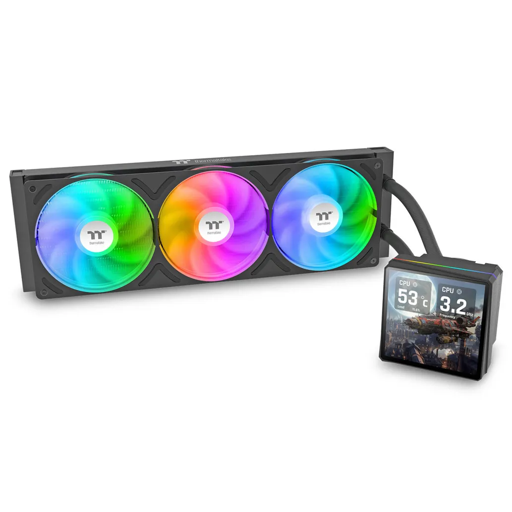 Vodno hlajenje Thermaltake TH360 V3 Ultra - 360mm ARGB črna (CL-W474-PL12SW-A) Vodno hlajenje Thermaltake TH360 V3 Ultra - 360mm ARGB črna (CL-W474-PL12SW-A)