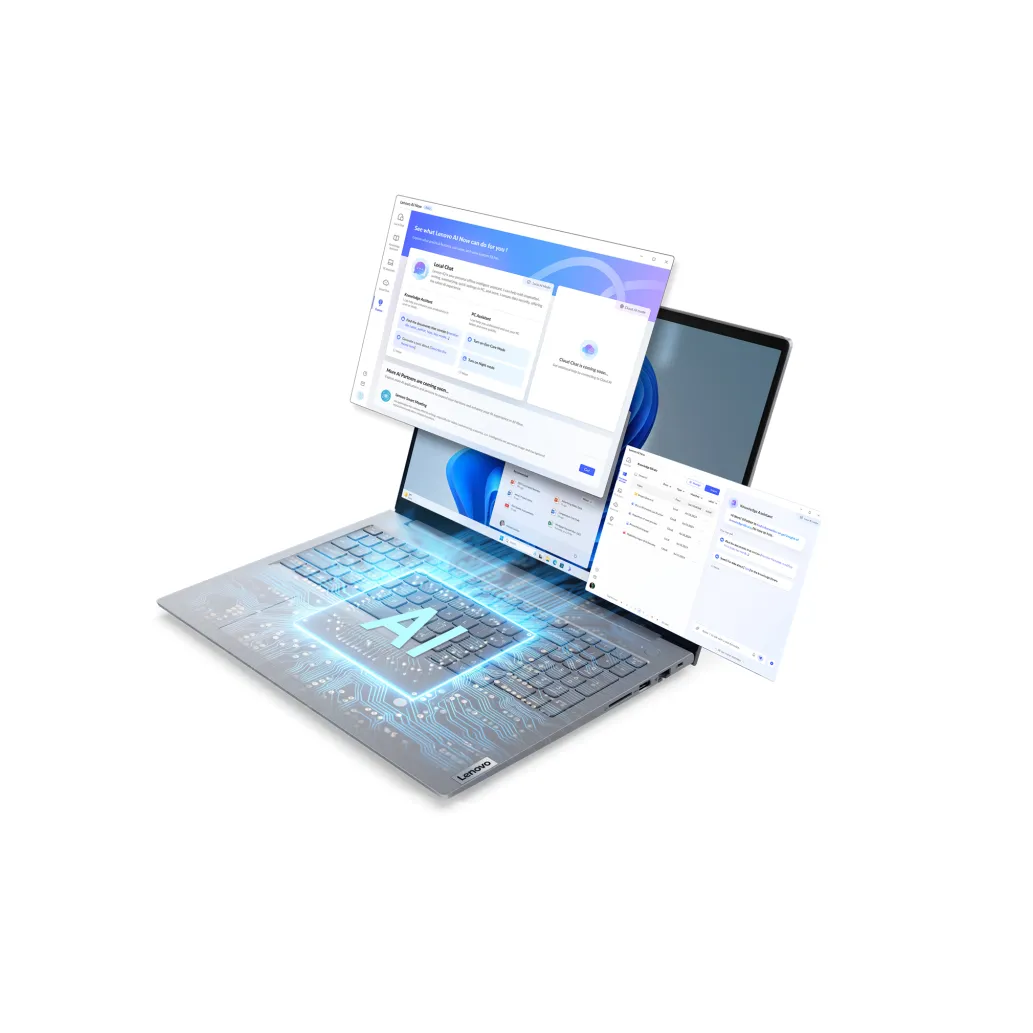 Lenovo thinkbook 16 g8 ial prenosnik odprt pogled spredaj