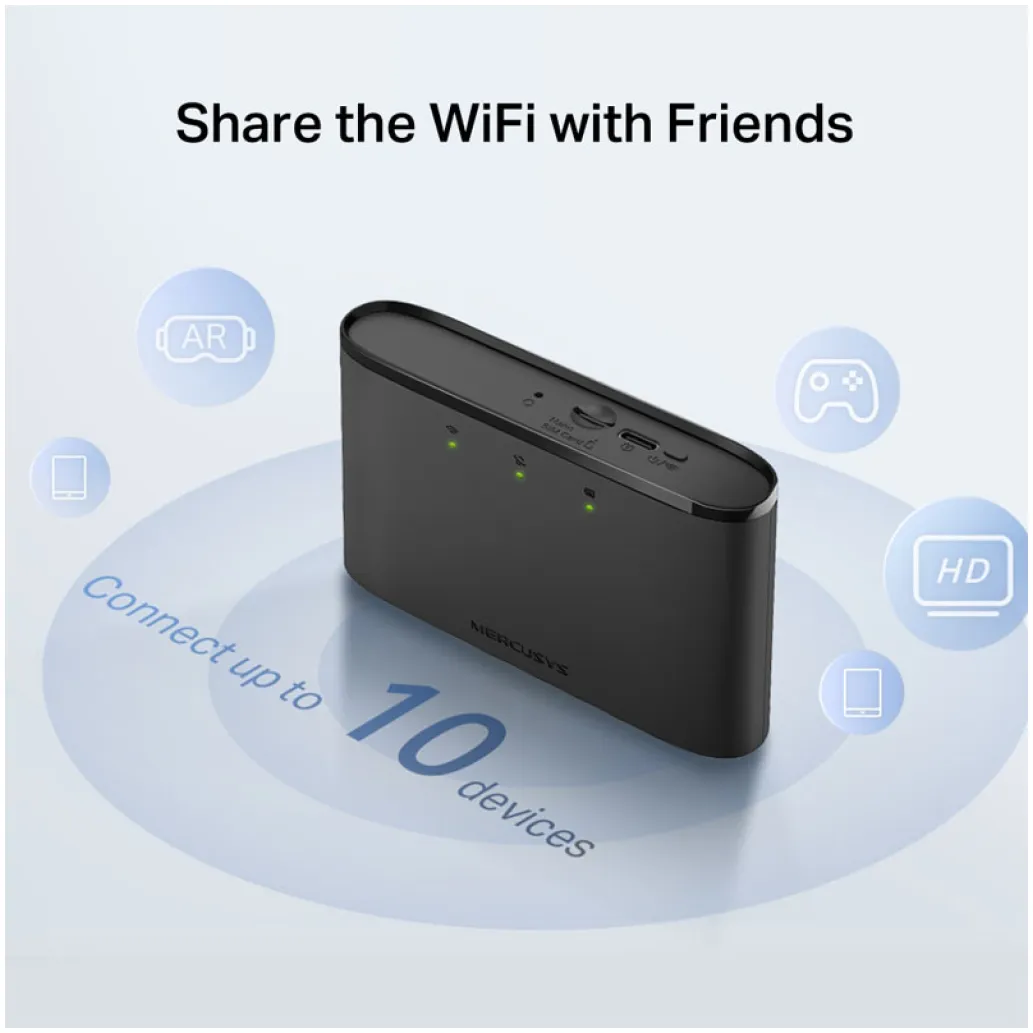 Usmerjevalnik brezžični MERCUSYS MT110 4G WiFi4 802.11n N150 4G 1x notranja antena (MT110) Usmerjevalnik brezžični MERCUSYS MT110 4G WiFi4 802.11n N150 4G 1x notranja antena (MT110)