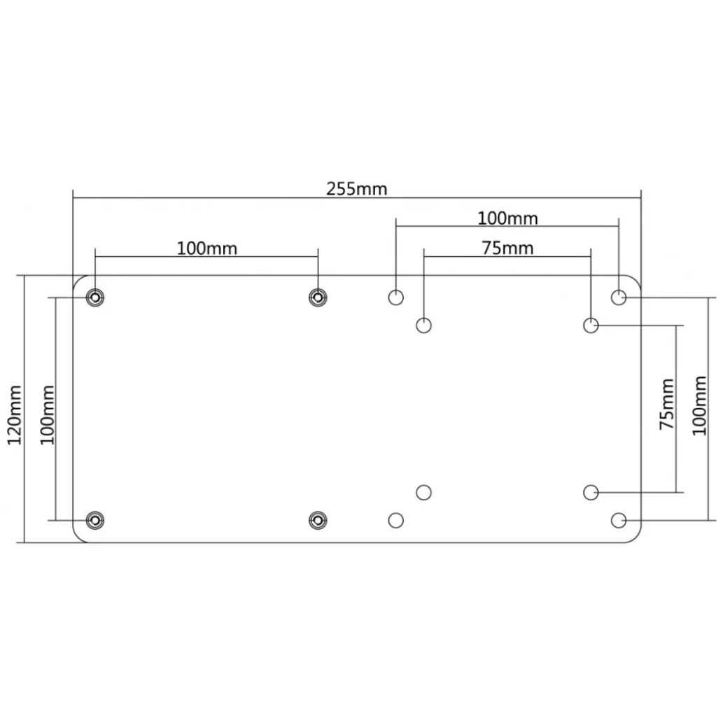 Nosilec za miniPC in multimedijske predvajalnike VESA 75x75 in 100x100mm (IB-MSA103-VM) Nosilec za miniPC in multimedijske predvajalnike VESA 75x75 in 100x100mm (IB-MSA103-VM)