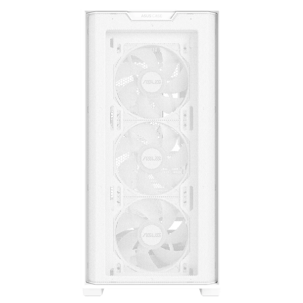 Asus a21 plus | micro-atx btf podpora | kaljeno steklo in 4x 120 mm argb ventilatorji | belo računalniško ohišje 2 Asus a21 plus: elegant white midiatx argb case