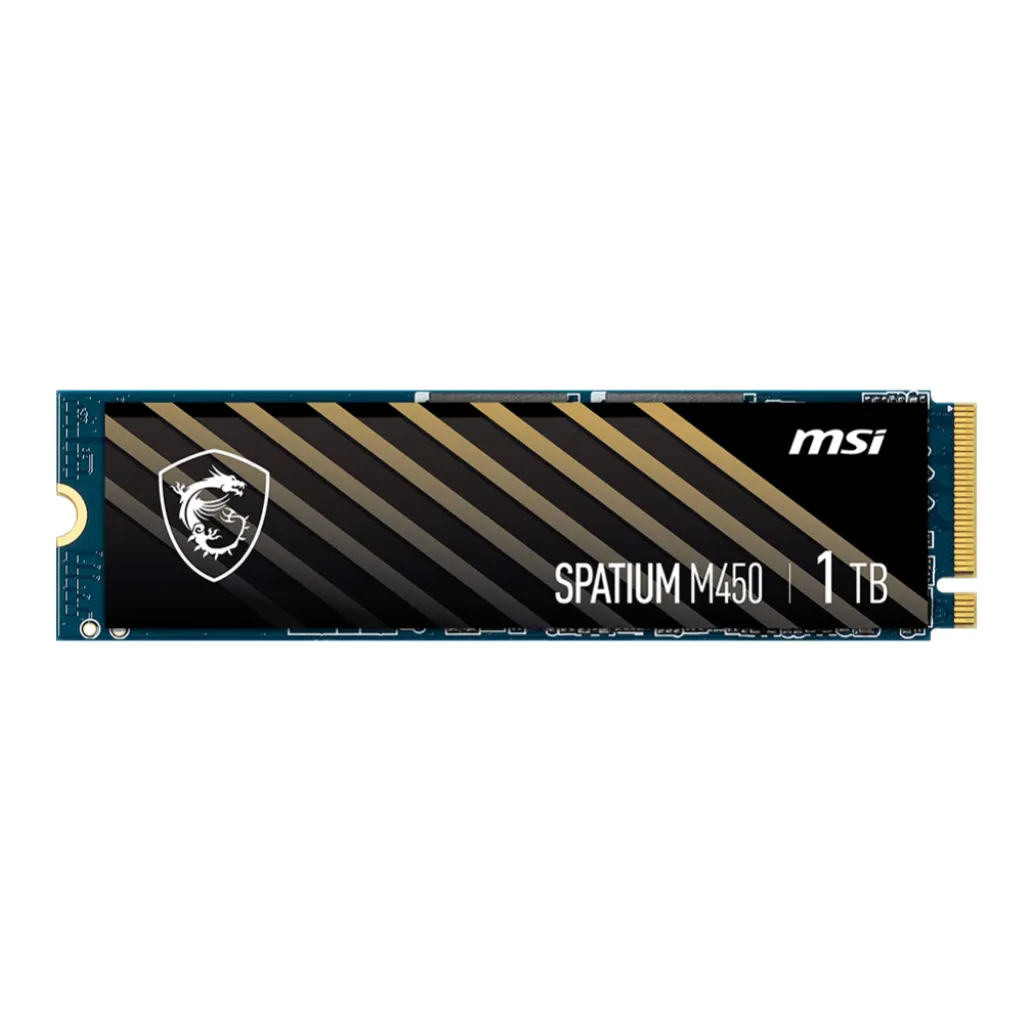 Disk SSD M.2 NVMe PCIe 4.0 1TB MSI SPATIUM M450 2280 3600/3000MB/s (SSMS-001) Disk SSD M.2 NVMe PCIe 4.0 1TB MSI SPATIUM M450 2280 3600/3000MB/s (SSMS-001)