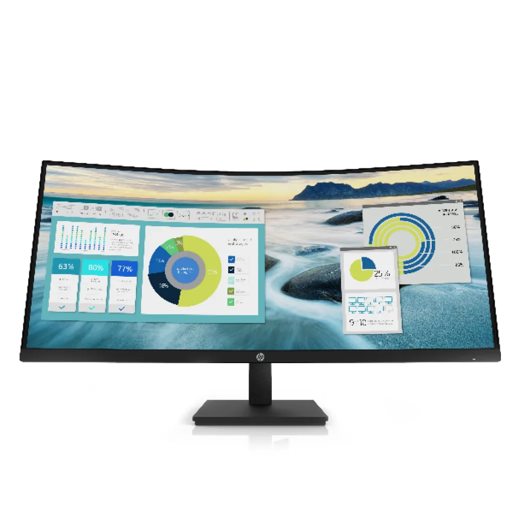 Monitor HP 86,4 cm (34,0") P34hc G4 3440x1440 Curved VA 5ms HDMI DisplayPort USB-C 65W 4xUSB3.2 HAS Zvočniki 3H sRGB99% Monitor HP 86,4 cm (34,0") P34hc G4 3440x1440 Curved VA 5ms HDMI DisplayPort USB-C 65W 4xUSB3.2 HAS Zvočniki 3H sRGB99%