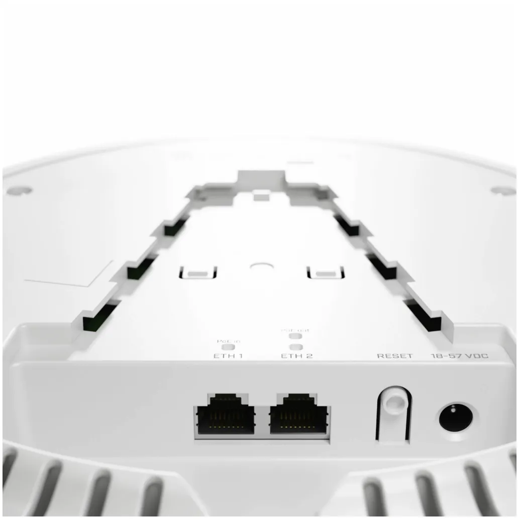 Dostopna točka Mikrotik cAP WiFi6 802.11ax AX1800 1733Mbit/s PoE 6x notranja antena (cAPGi-5HaxD2HaxD) Dostopna točka Mikrotik cAP WiFi6 802.11ax AX1800 1733Mbit/s PoE 6x notranja antena (cAPGi-5HaxD2HaxD)