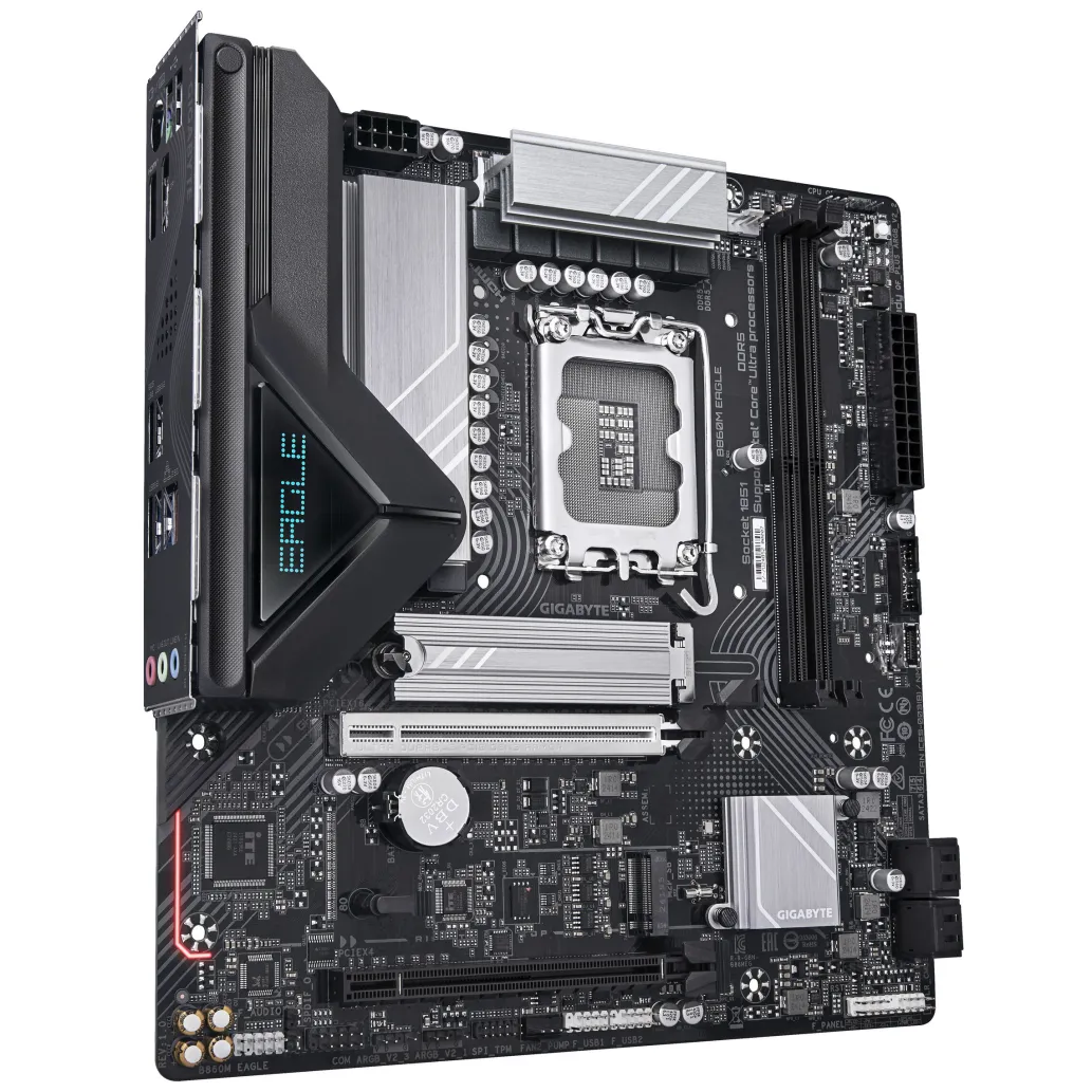Osnovna plošča LGA1851 GigaByte B860M Eagle microATX 1xHDMI 2.1 1xDisplayPort 2.1 Osnovna plošča LGA1851 GigaByte B860M Eagle microATX 1xHDMI 2.1 1xDisplayPort 2.1