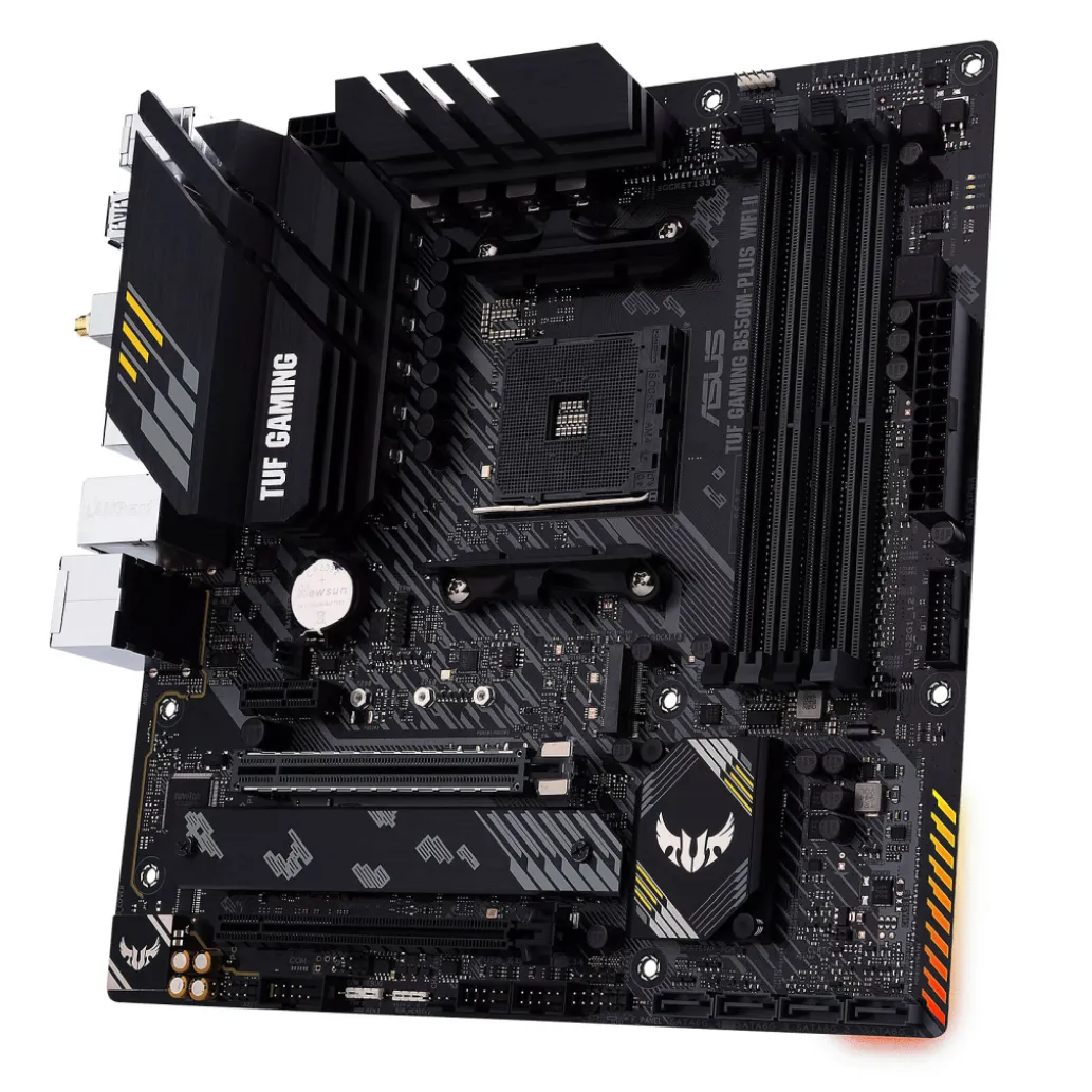 Osnovna plošča AM4 Asus TUF GAMING B550M-PLUS WIFI II microATX 1xHDMI 2.1 1xDisplayPort 1.4 Osnovna plošča AM4 Asus TUF GAMING B550M-PLUS WIFI II microATX 1xHDMI 2.1 1xDisplayPort 1.4