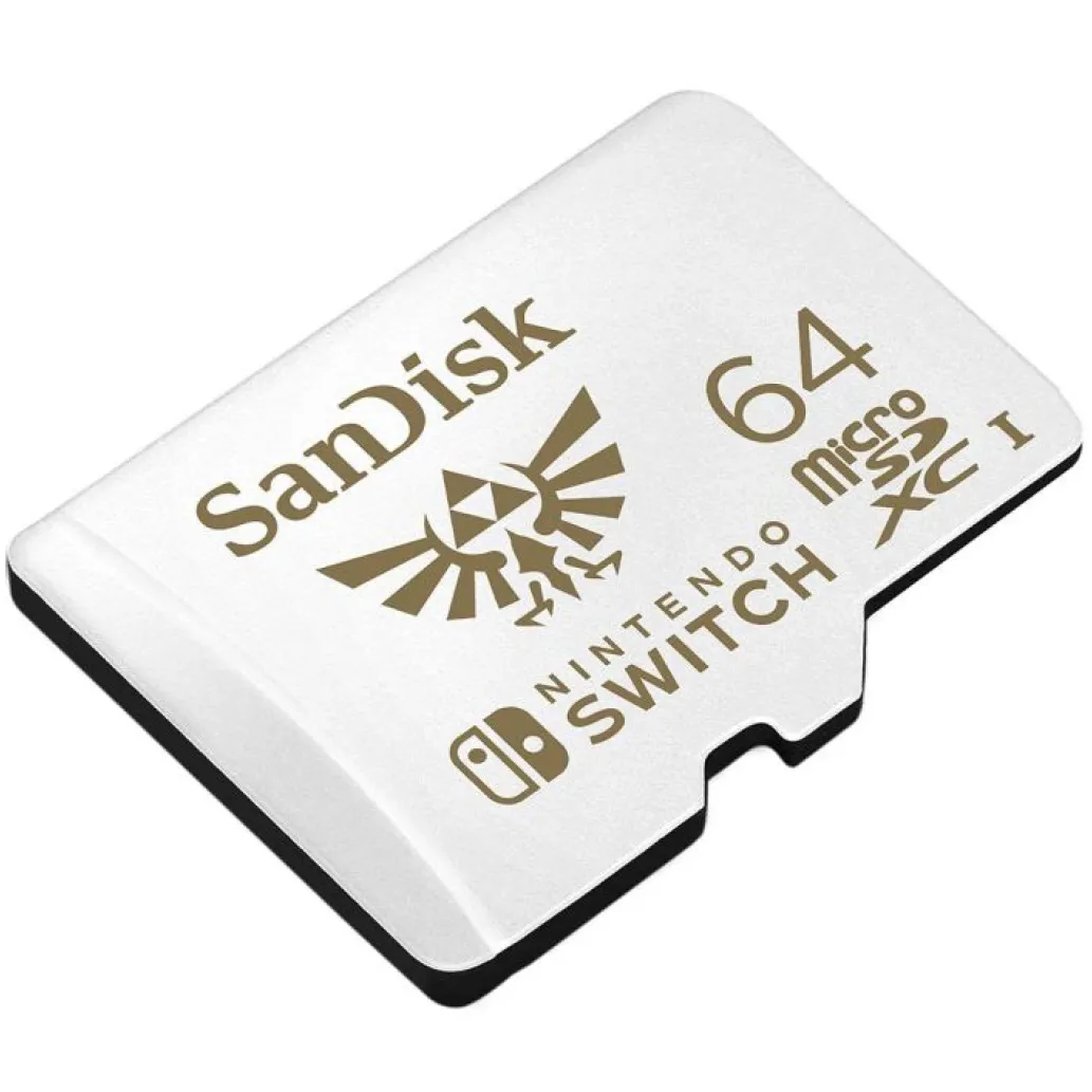 Spominska kartica microSDXC 64GB Sandisk Nintendo Switch 100MB/s/60MB/s U3 UHS-I (SDSQXAT-064G-GNCZN) Spominska kartica microSDXC 64GB Sandisk Nintendo Switch 100MB/s/60MB/s U3 UHS-I (SDSQXAT-064G-GNCZN)