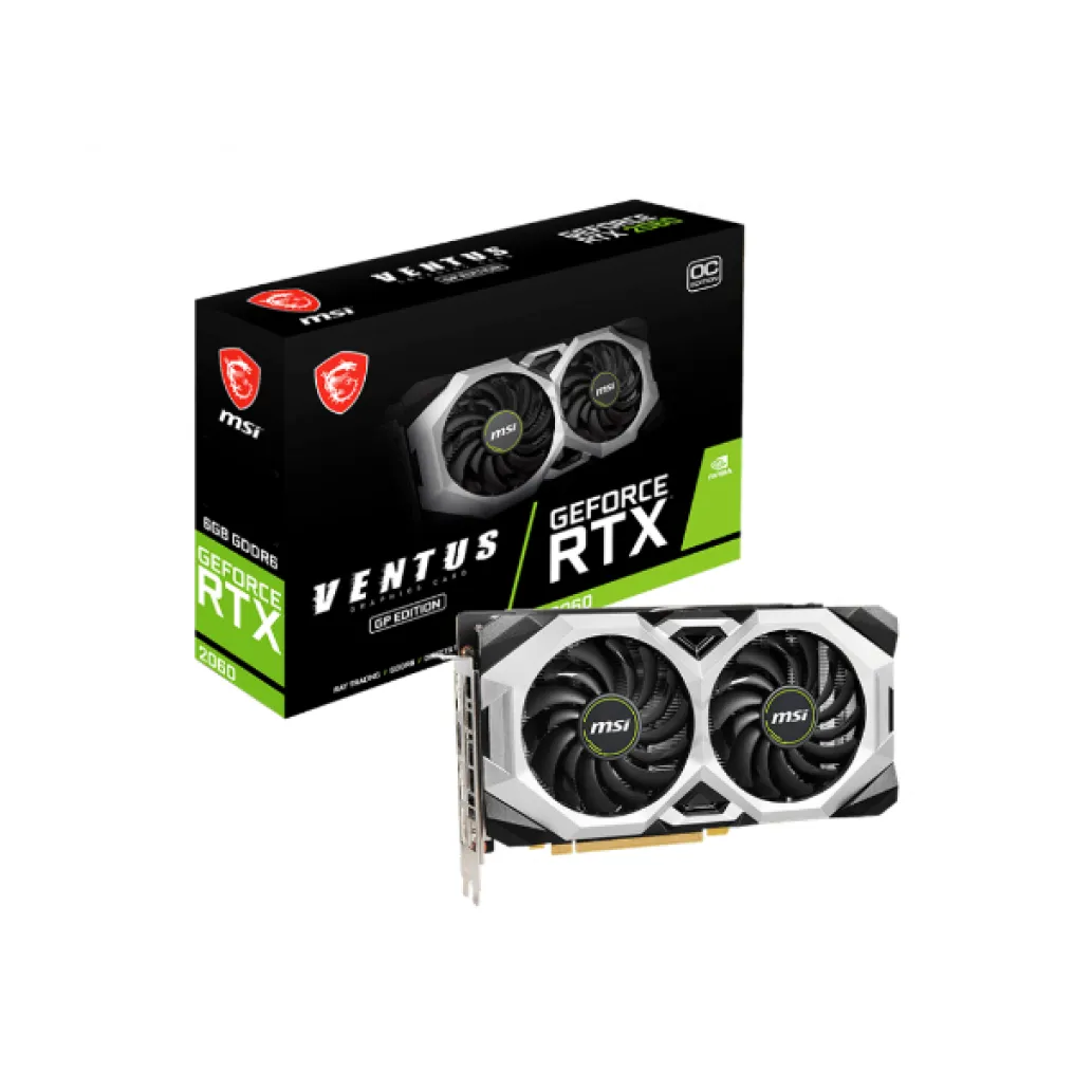 nVidia RTX2060 6GB GDDR6 MSI VENTUS GP OC 1xHDMI 3xDisplayPort (V375-231R) nVidia RTX2060 6GB GDDR6 MSI VENTUS GP OC 1xHDMI 3xDisplayPort (V375-231R)