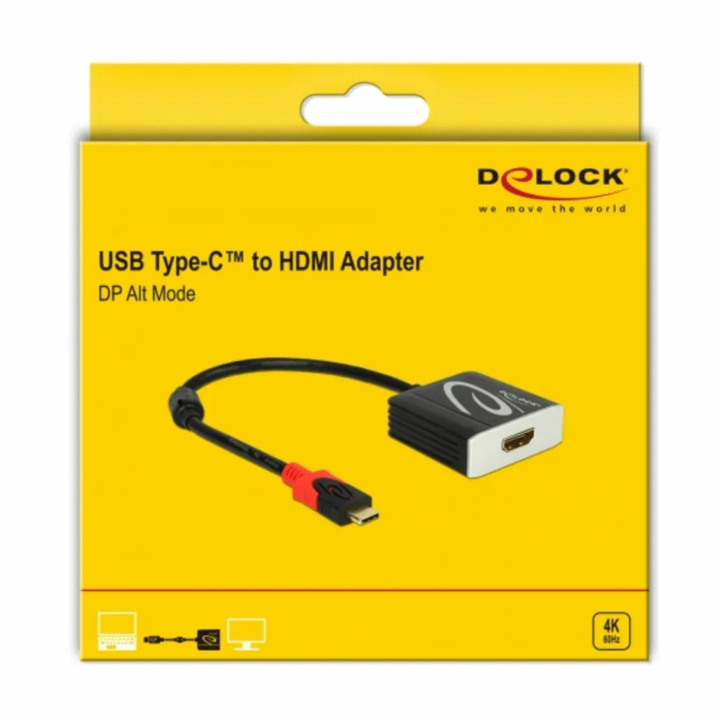 Adapter USB-C 3.1 (m) => HDMI (ž) 4K/60Hz (62730) Adapter USB-C 3.1 (m) => HDMI (ž) 4K/60Hz (62730)