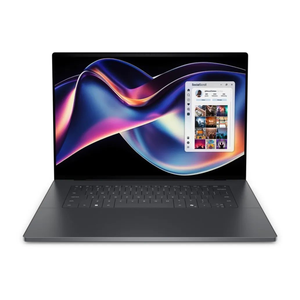 Prenosnik DELL 40,64 cm (16,0") XPS 16 3200x2000 IPS na dotik 500nit 120Hz Ultra X7-358H/32GB/2TB/BL/AI Chip: 50 TOPs/ALU/Intel Arc B390/Win11Pro (210-BTMH-T-32GB) Prenosnik DELL 40,64 cm (16,0") XPS 16 3200x2000 IPS na dotik 500nit 120Hz Ultra X7-358H/32GB/2TB/BL/AI Chip: 50 TOPs/ALU/Intel Arc B390/Win11Pro (210-BTMH-T-32GB)
