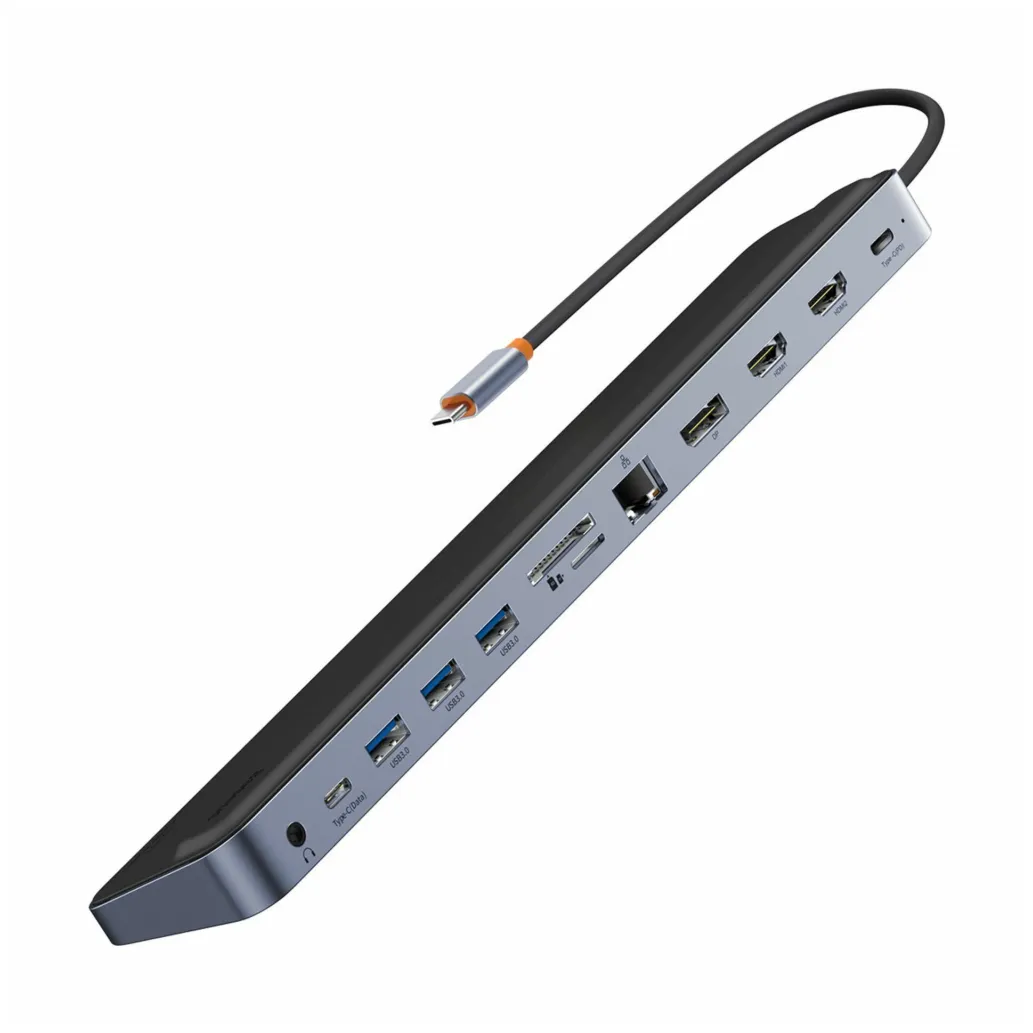 Priklopna postaja USB-C => BASEUS EliteJoy Gen2 2xHDMI 1xDisplayPort 3xUSB USB-C 100W RJ45 Čitalec kartic (WKSX030213) Priklopna postaja USB-C => BASEUS EliteJoy Gen2 2xHDMI 1xDisplayPort 3xUSB USB-C 100W RJ45 Čitalec kartic (WKSX030213)