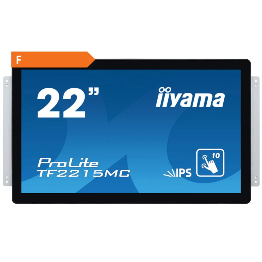 Monitor Touch 54,6 cm (21,5") Iiyama OpenFrame TF2215MC-B2 IPS 14ms VGA HDMI DisplayPort USB Monitor Touch 54,6 cm (21,5") Iiyama OpenFrame TF2215MC-B2 IPS 14ms VGA HDMI DisplayPort USB