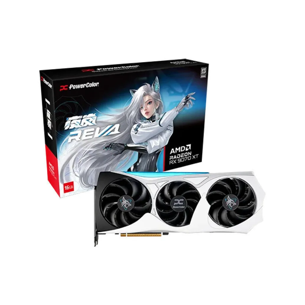Grafična kartica nVidia RX9070 XT PowerColor Hellhound - 16GB GDDR6 (RX9070XT 16G-L/OC/REVA) Grafična kartica nVidia RX9070 XT PowerColor Hellhound - 16GB GDDR6 (RX9070XT 16G-L/OC/REVA)