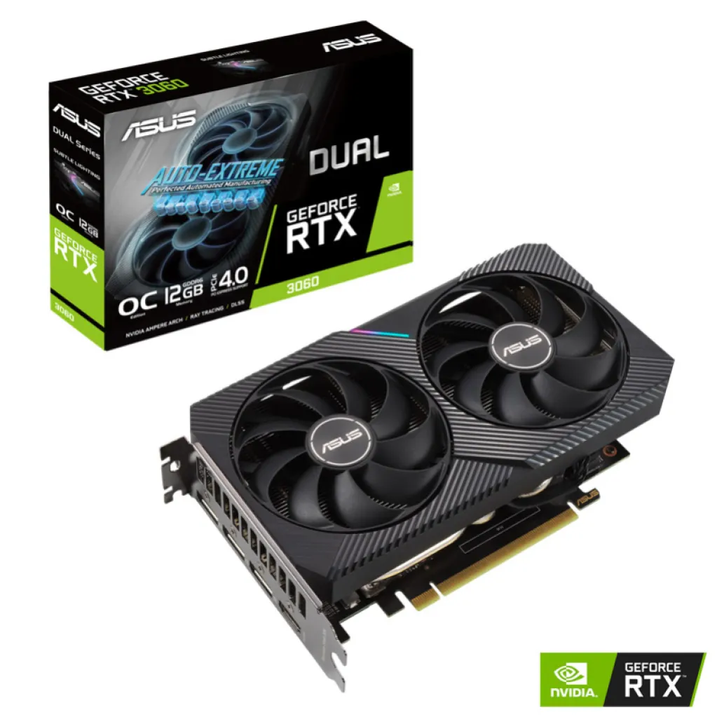 Grafična kartica nVidia RTX3060 Asus Strix DUAL OC V2 - 12GB GDDR6 (90YV0GB2-M0NA10) Grafična kartica nVidia RTX3060 Asus Strix DUAL OC V2 - 12GB GDDR6 (90YV0GB2-M0NA10)